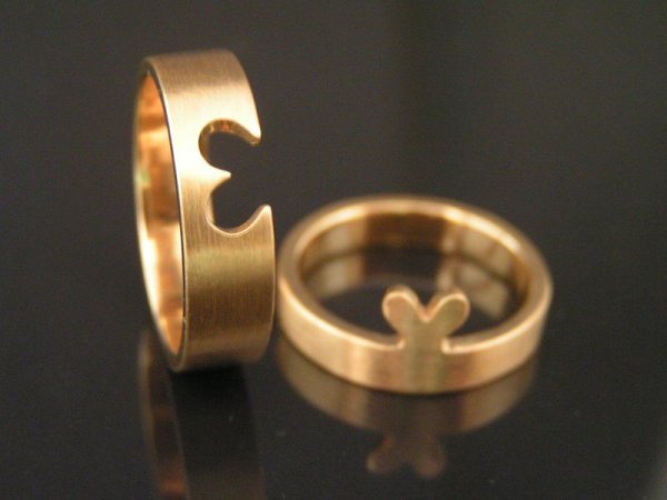 Необычные кольца для двоих