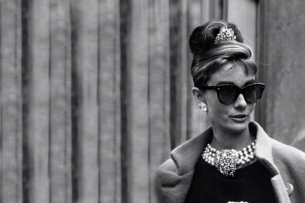 Audrey Hepburn futuristic Sunglasses