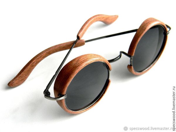 Круглые солнцезащитные очки из меди Apt. 67005931-Ali-LM