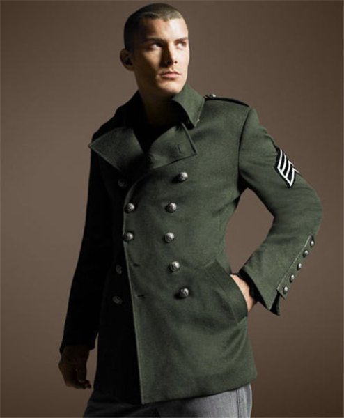 Мужское пальто Chanel Military
