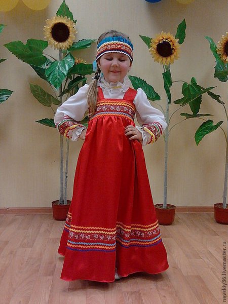 Русский народный костюм для детского сада