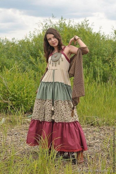 Деревенский стиль в одежде женский