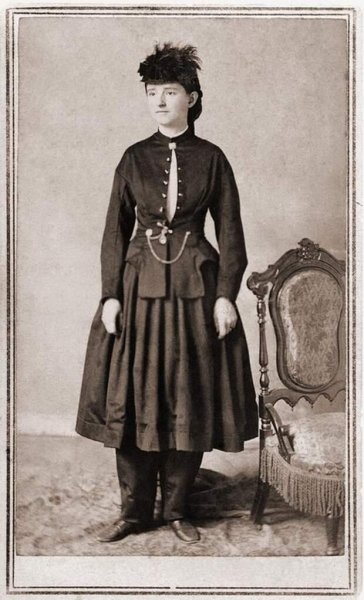Женская блузка 19 века