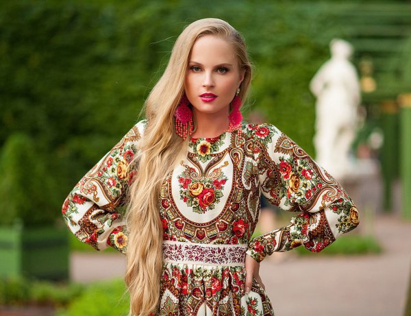 Русский стиль в одежде