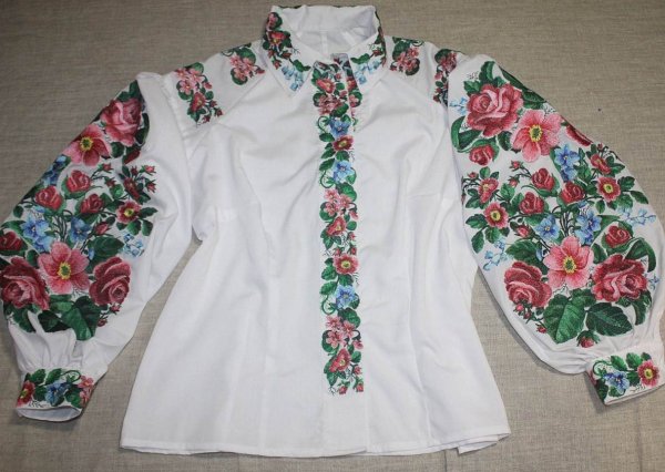 Блуза для русского костюма
