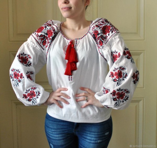 Украинские рубахи вышиванки