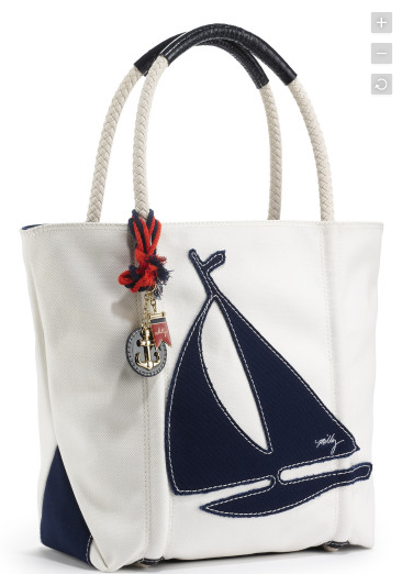 Дамская сумочка в морском стиле