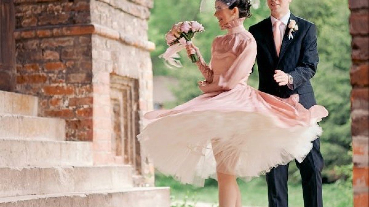 Свадебное платье Одри Хепберн. Свадьба в стиле 50-х годов. Свадьба в стиле ретро. Свадебное платье в стиле ретро. Невеста 50 годов