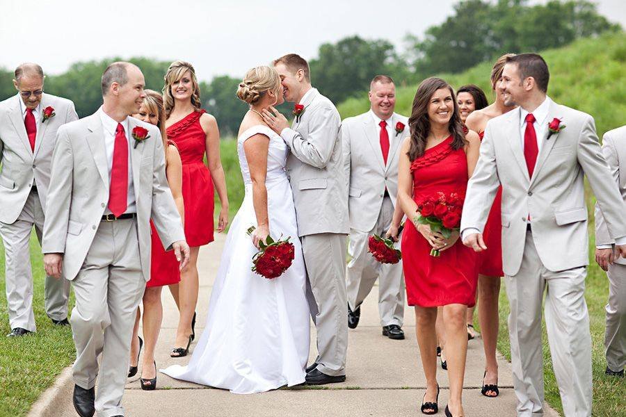 Семь женихов. Красная свадьба. Свадьба в Красном стиле. Тематическая свадьба. Свадьба в Красном цвете.
