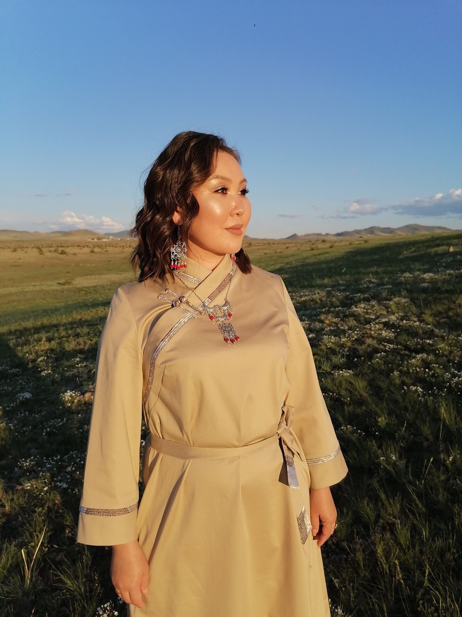 Стилизированное платье Тыва Монгол