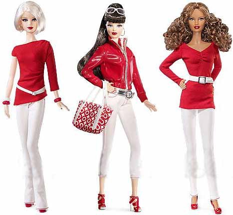 Кукла Barbie модель № 02 красная коллекция, v9317