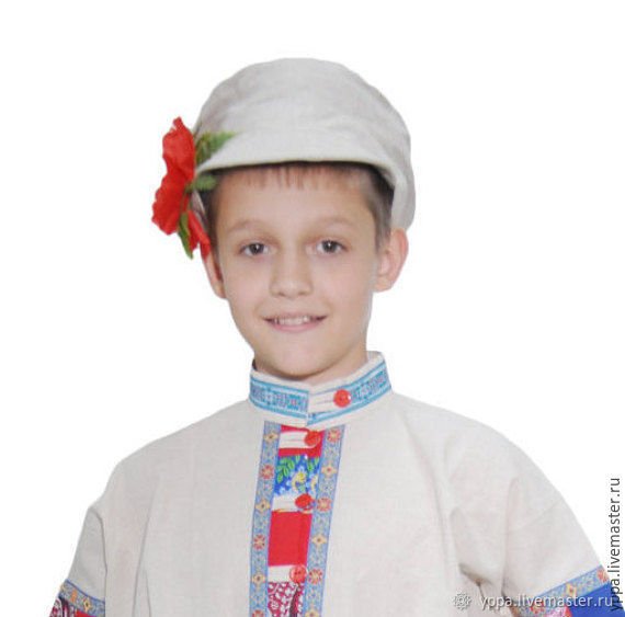 Головной убор в русском народном стиле для мальчика (55 фото)