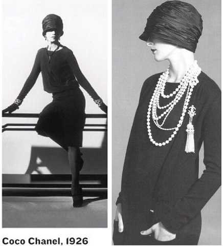 Маленькое черное платье Коко Шанель 1926