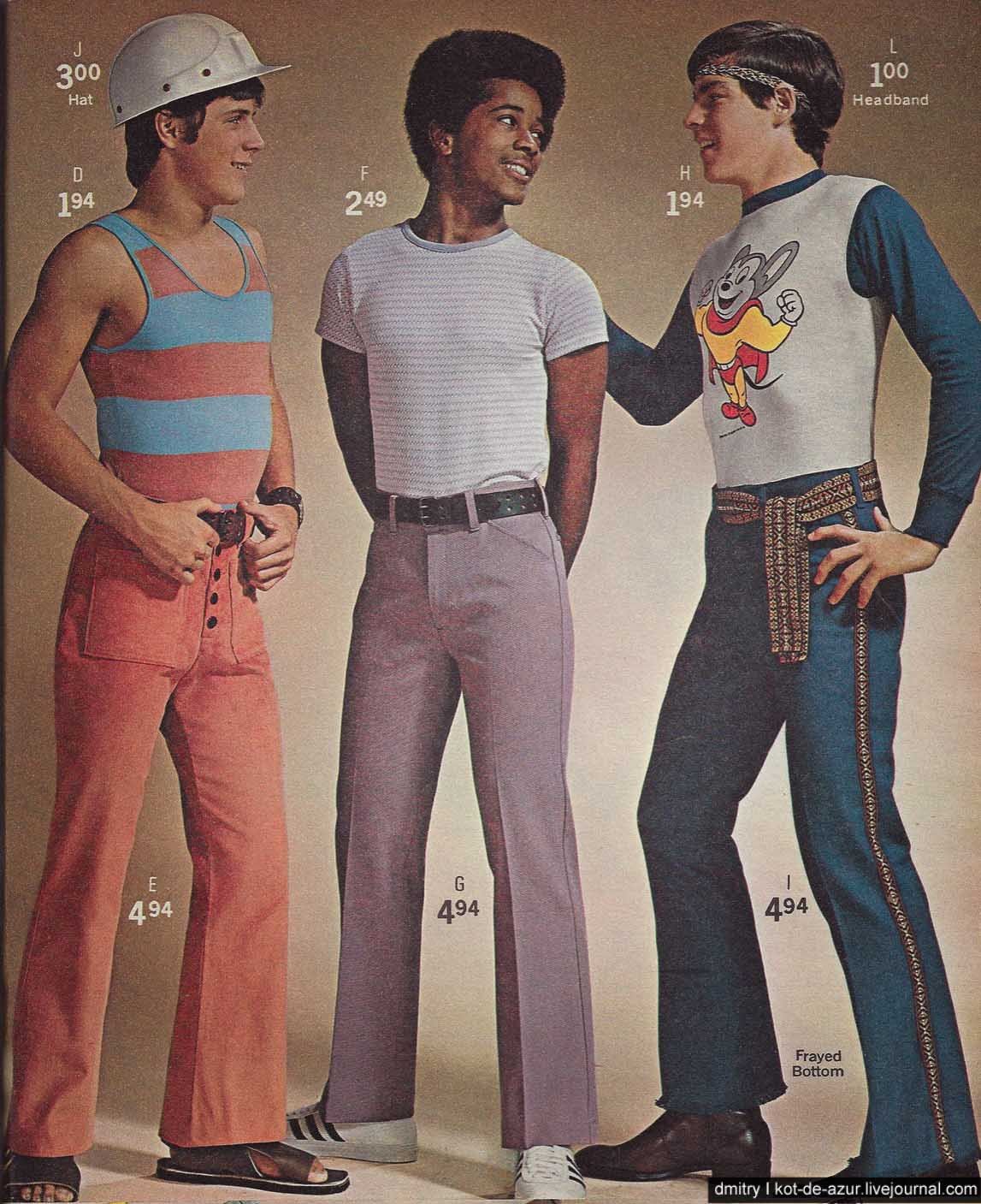 Мужская мода 60е 70е