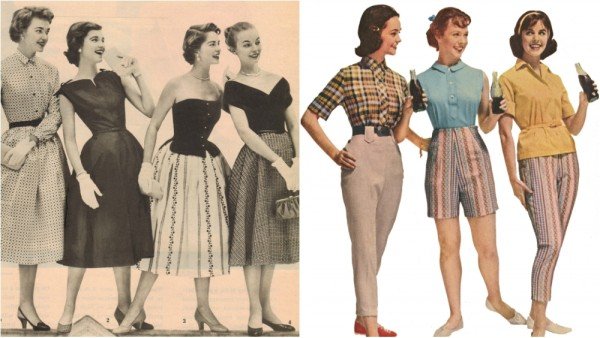 40е-50-е годы мода в Англии