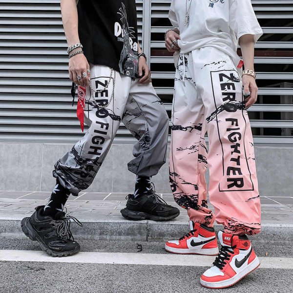 Уличная одежда в американском стиле брюки в стиле хип хоп