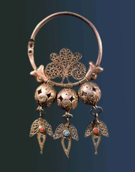 Височные кольца (музей князь Александра Невский)