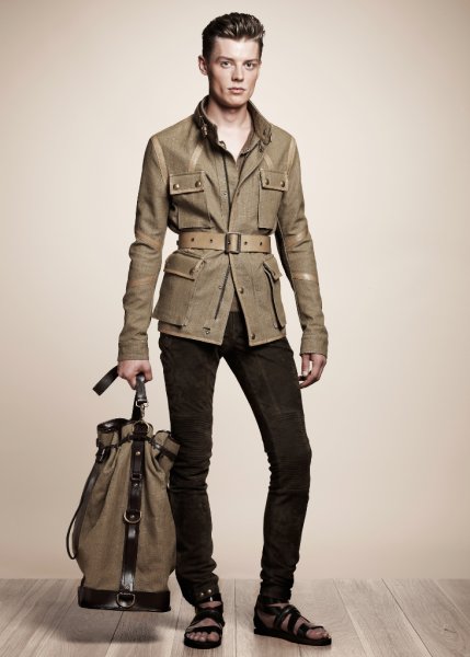 Брунелли куртка мужской сафари