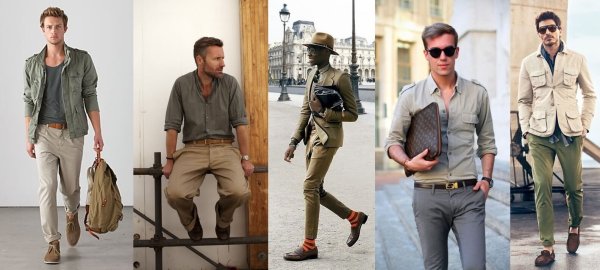 Стиль сафари в мужской одежде