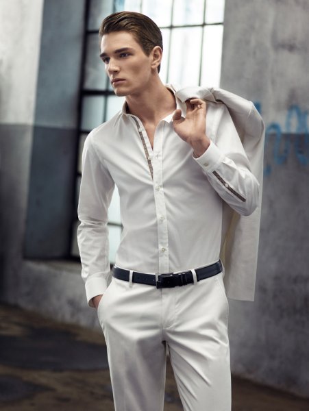 Белая одежда для мужчин
