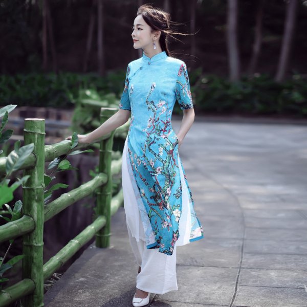 Платье в японском стиле