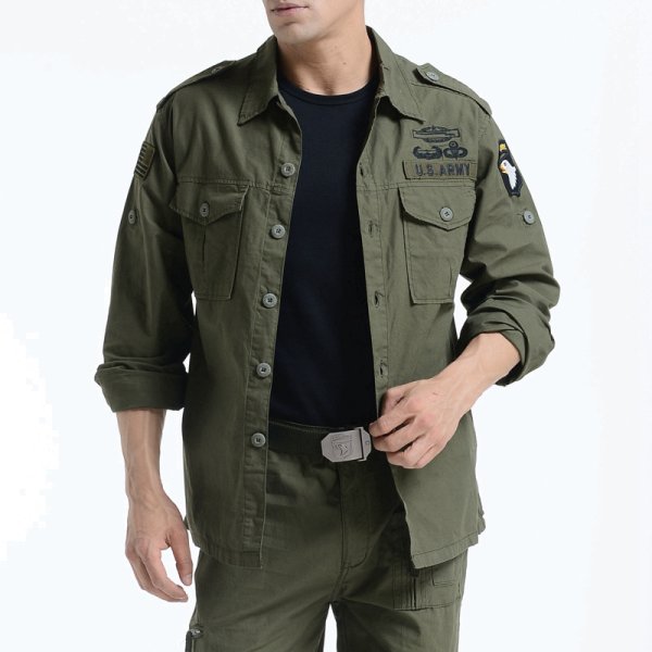 Куртка милитари мужская OSTIN