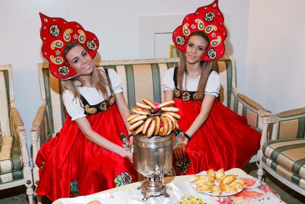 Вечеринка в русско народном стиле