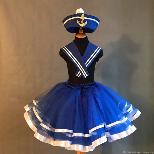 Платье морячки