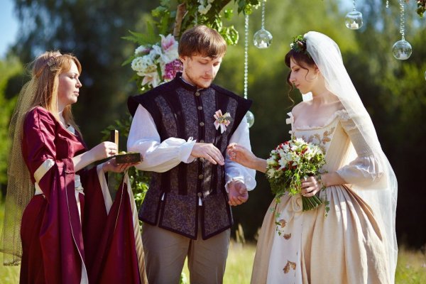 Свадьба в средневековье