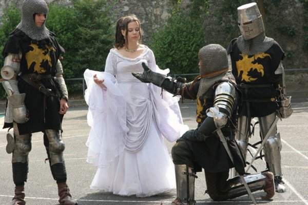 Свадьба рыцаря и принцессы