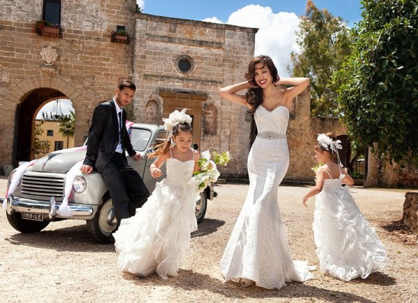 Жених и невеста в Греции