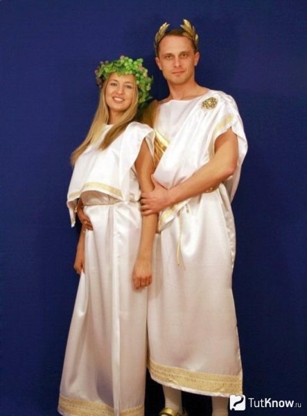 Греческий свадебный костюм