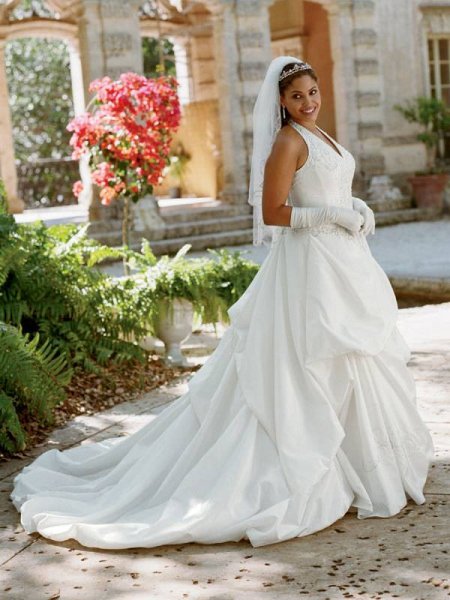 Свадебное платье в греческом стиле большого размера