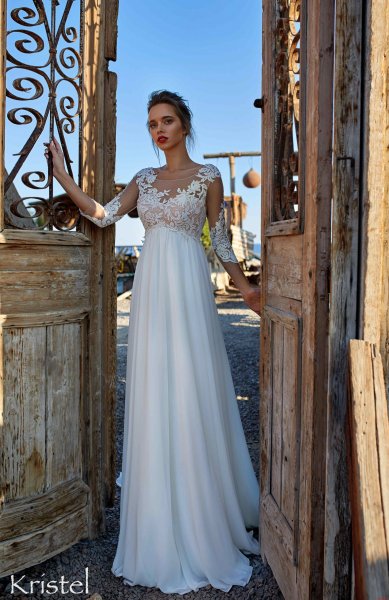 Свадебное платье в стиле Ампир греческое