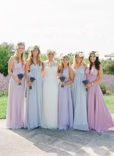Платья на свадьбу в прованском стиле