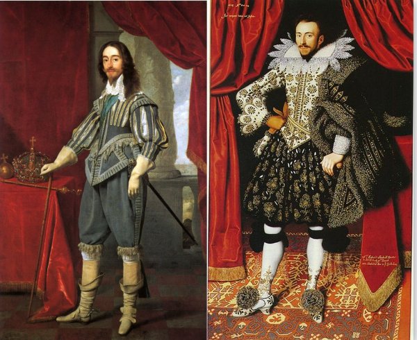 Мода Италия 17 век Барокко