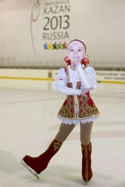 Русский народный костюм для фигурного катания