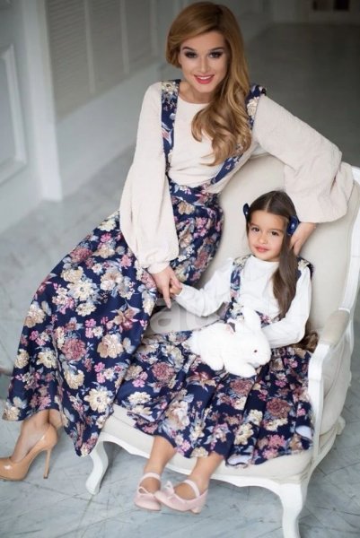 Ксения Бородина с дочкой