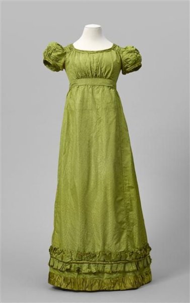 Дворянское платье 19 века Ампир