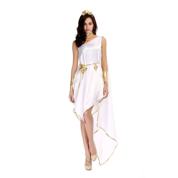 Платье длинное в греческом стиле на одно плечо