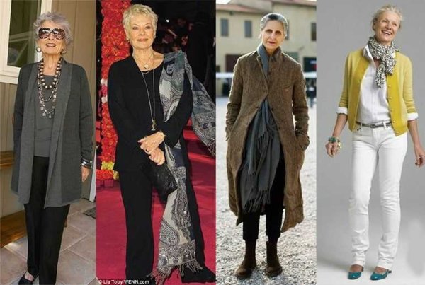 Модная одежда для женщин 60 лет