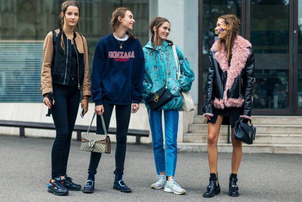 Уличная Молодёжная мода в Англии