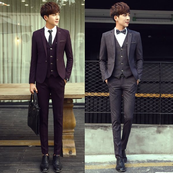 Корейский костюм мужской деловой