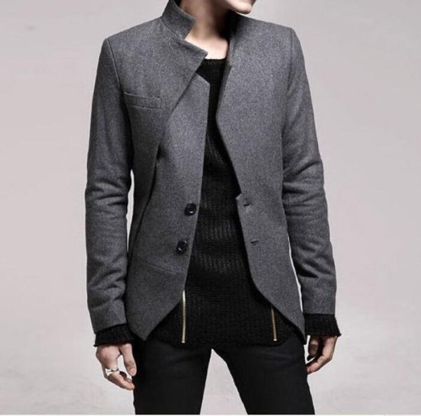 Корейский пиджак мужской