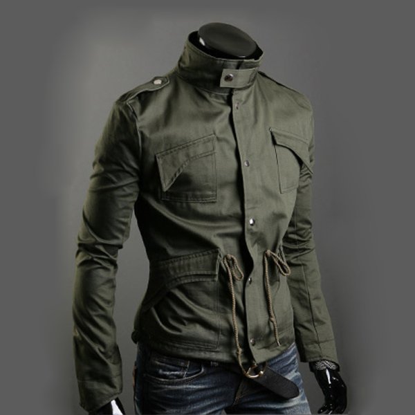 Пиджак в стиле милитари мужской