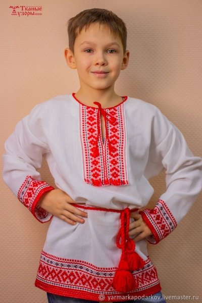 Русская рубашка для мальчика