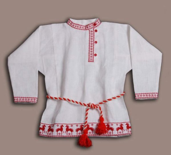 Русская рубаха косоворотка для мальчика