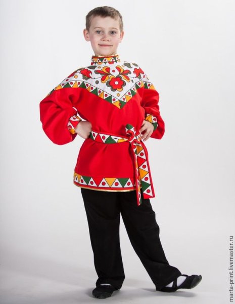 Русско народный костюм для мальчика