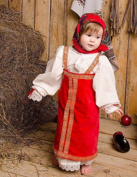 Русский костюм для девочки