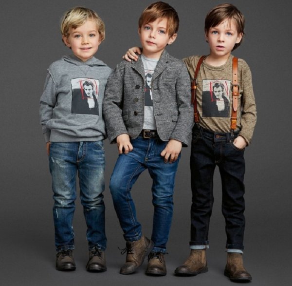 Модная одежда для мальчиков